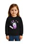 Unisex Kuromi Printed Children's Swaetshirt 3 Thread Raster - 2