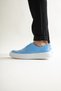 Yg149 Changer over Men's Casual Lace-Up Patent Leather Classic Shoes Rbt - Blue - 2