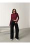 Black Full-Fit High Waist Loose Legs - 5