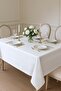 Dirt-Free Waterproof Special Patterned Jacquard Polyester Dining Tablecloth - 4