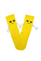 Women's – Men's Magnetic Holding Hands Socks (1 Piece) – Cute Face Pattern Unisex Socks - 3