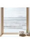 Frosted Window Film Static Cling Privacy UV Heat Control 40x100cm