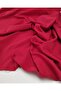 Crepe Fabric in Red Color Width: 140 cm - 2