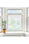 Frosted Window Film Static Cling Privacy UV Heat Control 40x100cm - 2
