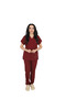 D/115 Gray Bat-Sleeve Unisex Doctor Nurse Student Lycra Fabric Scrubs Set - 2