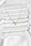 Brass Gold Color Drop Model Women's Necklace - 2