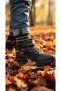Unisex Children's Black Smoke-Water and Cold-Resistant Winter Boots - 3
