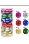 Christmas Tree Ornament Cute Balls 3cm (24 Pieces Colorful) - 3