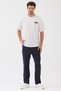 Men's Dark Navy Gabardine Cotton Regular Fit Comfortable Cut Trousers Art-006 - 5