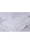 Ruffled Decorative Throw Pillow Cover 100% Raw Cotton Linen Ruffled Pillowcase 30 X 50 - 3