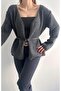 Kemerli Double-Breasted Elite Knitwear Cardigan