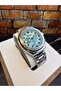 Men's Wristwatch – Blue Dial – Stainless Steel Case and Band - 7