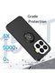 Xiaomi Mi 15t Pro Case Matte Anti-Fingerprint Colorful Key Ring Stand Military Armor Cover - 4