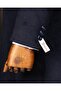Italian Style Judge Collar Wool Cashmere Coat Navy Blue T10811 - 4