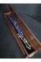 Lapis Lazuli Natural Stone Prayer Beads and Bracelet Set with Stylish Design Will Be Sent in a Box - 4