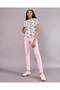 Senior Girls Pink Basic Leggings - 5