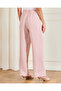 Women Pink Striped Relaxed Trousers - 3