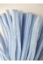 25 Pieces of Light Blue Chenille, Feathered Wire Suitable for Flower Making, 30 cm 6 mm - 2