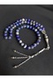 Lapis Lazuli Natural Stone Prayer Beads and Bracelet Set with Stylish Design Will Be Sent in a Box