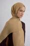 Lyocell Shawl - Logo Pattern - Aly6-70 - Gold - 4