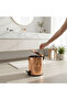 Copper Pedal Trash Can Rose Copper Stainless Steel Bucket Bronze Bathroom Trash Can - 2