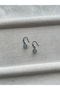 8mm Aquamarine Stone 316L Steel Earrings Handmade - 2