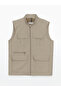 Lcwk Standard Fit Stand Collar Men's Hunting Vest - 6
