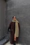 Thick Knitted Long Knitwear Scarf Av3977 - 3