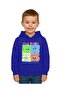Unisex Teddy Bear Bear Printed Children's Swaetshirt Hooded 3 Thread Raster - 2
