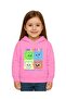 Unisex Teddy Bear Bear Printed Children's Swaetshirt Hooded 3 Thread Raster - 2
