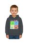Unisex Teddy Bear Bear Printed Children's Swaetshirt Hooded 3 Thread Raster - 2