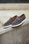 Rivani Gray Suede 100% Genuine Leather Men's Loafer Shoes - 4