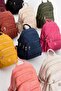 Women's Backpack Suitable for Daily Use 32*25 cm Clinker Fabric Multi-Pocket Lightweight Water Repellent Fabric - 5