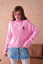 Women's Turtleneck Embroidery Detail Soft Textured Basic Knitwear Sweater 214430 - 4
