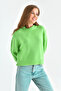 Women's Crew Neck Brioche Knit Soft-Textured Knit Sweater 3014 - 4