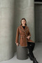 Embroidered Detailed Belted Soft Cashmere Coat - 3