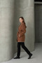 Embroidered Detailed Belted Soft Cashmere Coat - 5