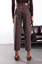 Brown Stone Embroidered Baggy Jean 3010 - 5
