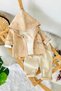 My Little One's Cicileri Fil Printed Natural Textured 3-Piece Baby Boy 3-Piece Set - Beige - 2