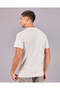 Men White Basic Graphic T-Shirt - 3