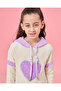Girls White Embroidered Hooded Sweatshirt - 4