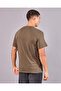 Men Brown Basic Graphic T-Shirt - 3