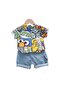 Kids’ Summer 2-Piece Set| 36-48 Months | Multi-Color |Cotton | T-Shirt & Shorts | Durable