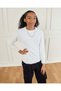 Senior Girls White Fur Pullover - 5