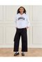 Senior Girls White Hoody Sweatshirt - 2