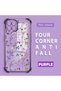 Samsung Galaxy M33 Compatible Transparent Silicone Flutter Protective Case Flower Patterns