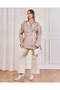 Women Pink Double Breasted Trench Coat - 2