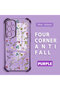 Samsung Galaxy A23 Compatible Transparent Silicone Flutter Protective Case Flower Patterns