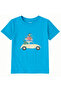 Cotton Fabric Children's T-Shirt – Gift Car Printed