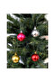 Christmas Tree Ornament 12 Pieces Ball 4 Colors 3 cm Diameter